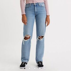 Levi's Women's Mid-Rise 94's Baggy Jeans 28x31